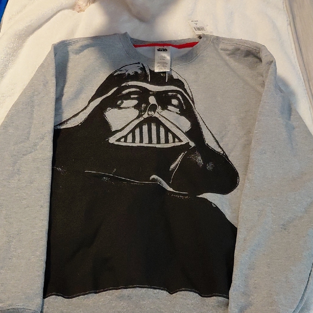 Star Wars Gray and Black Sweatshirts with Darth Vader Design